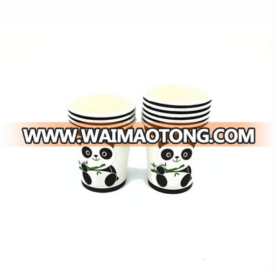 Panda Dinnerware Set Panda Party Supplies Cups 10 Pcs