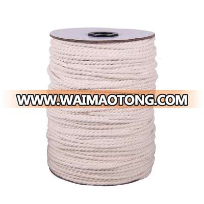 wholesale 100% cotton macrame cord 3mm for macrame wall hanging, macrame plant hangers