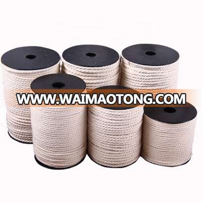 Custom wholesale Natural  Cotton Cord 5mm Macrame Cotton Rope