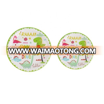 Factory Dinosaur Party Supplies Birthday party favors and decoration paper Plate