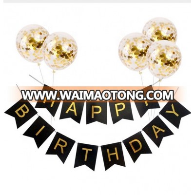 Custom Design Happy Birthday Party Kits Birthday Decoration Balloons Birthday Banners